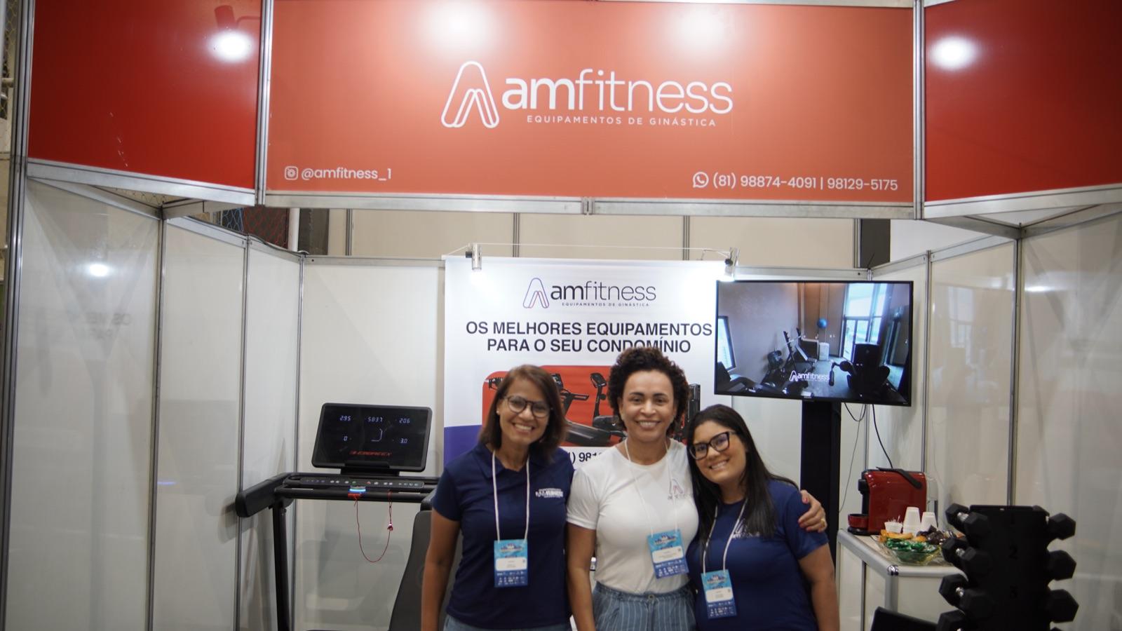 Estande AM FITNESS na FESÍNDICO