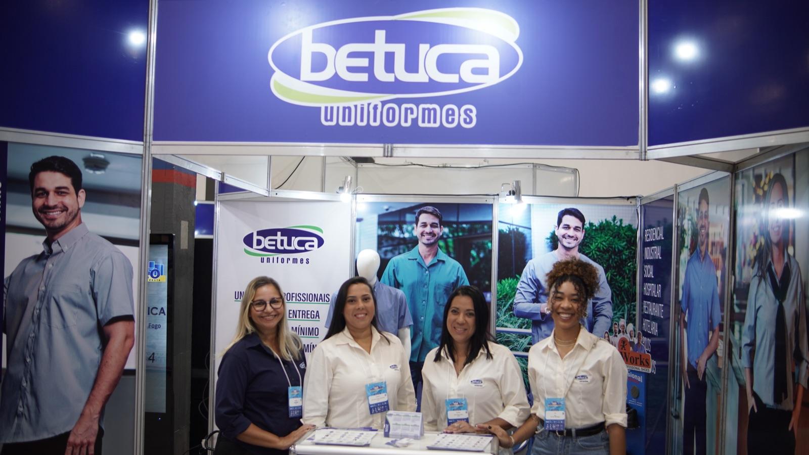 Estande BETUCA UNIFORMES na FESÍNDICO