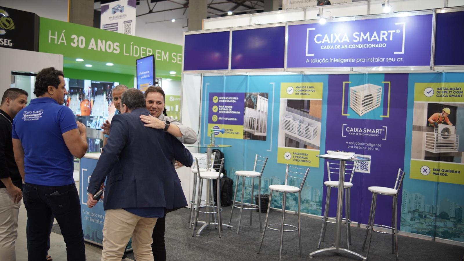 Estande CAIXA SMART na FESÍNDICO