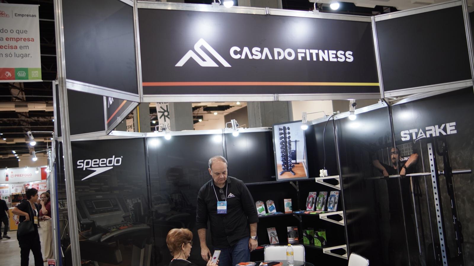 Estande CASA DO FITNESS na FESÍNDICO