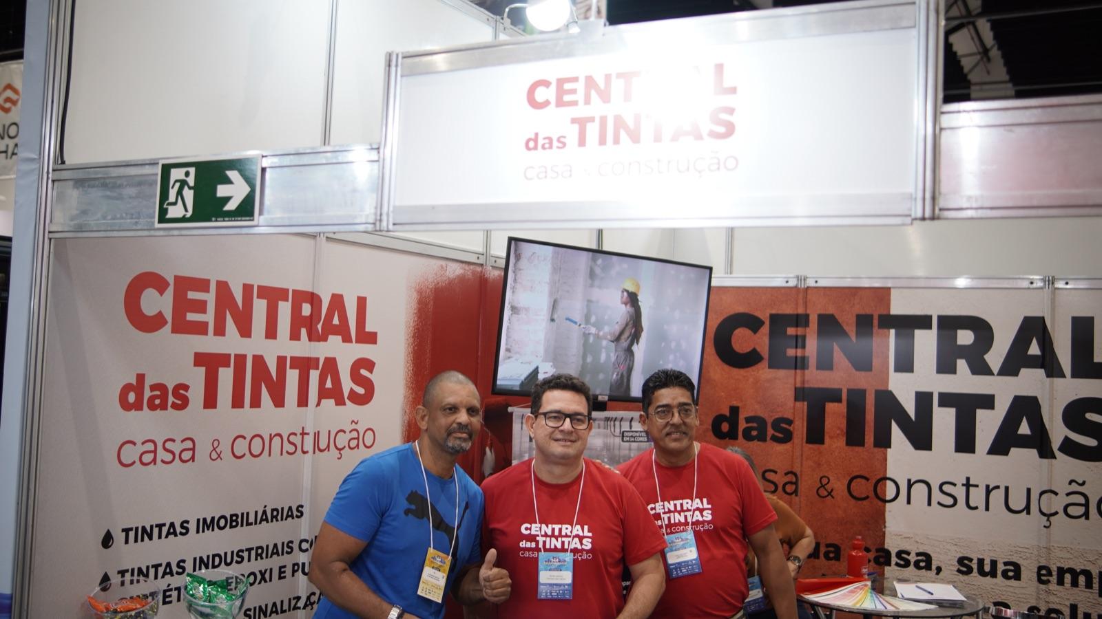 Estande CENTRAL DAS TINTAS na FESÍNDICO