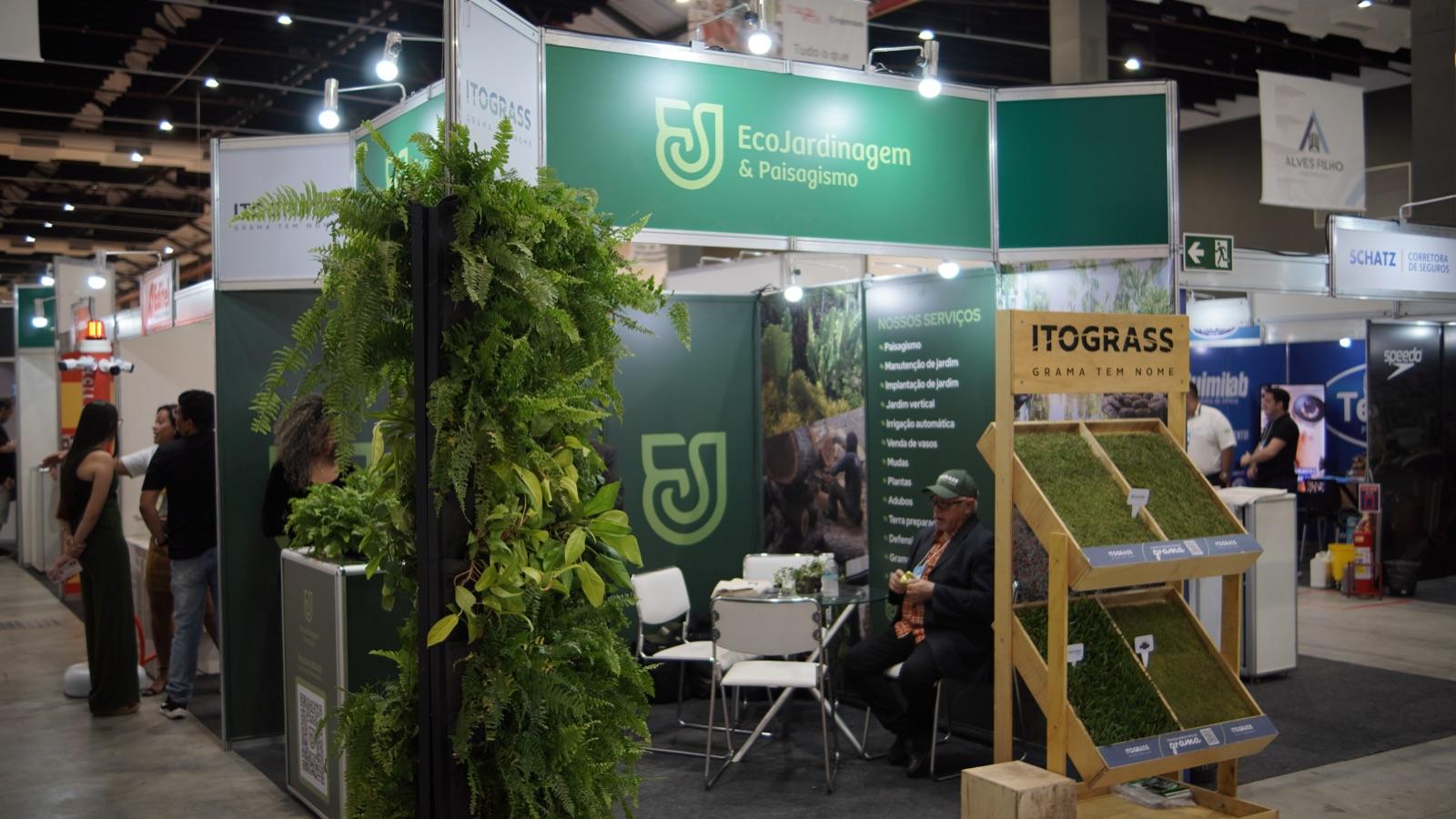 Estande ECOJARDINAGEM na FESÍNDICO