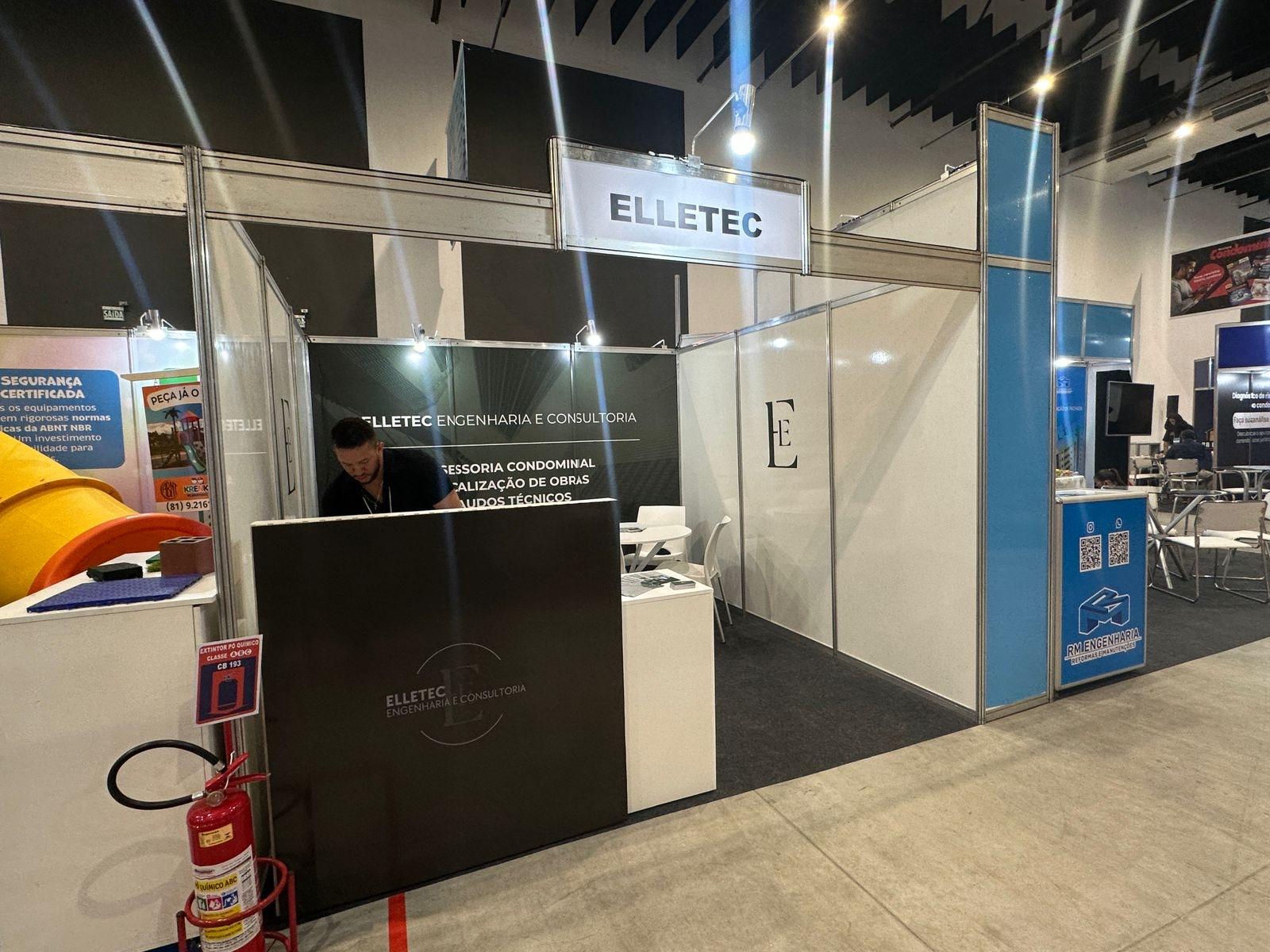 Estande ELLETEC na FESÍNDICO