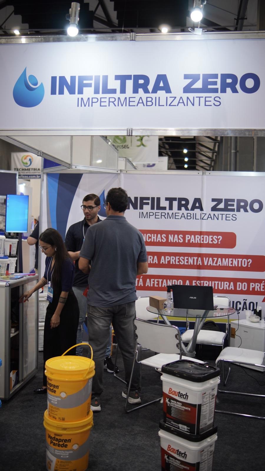 Estande INFILTRA ZERO na FESÍNDICO