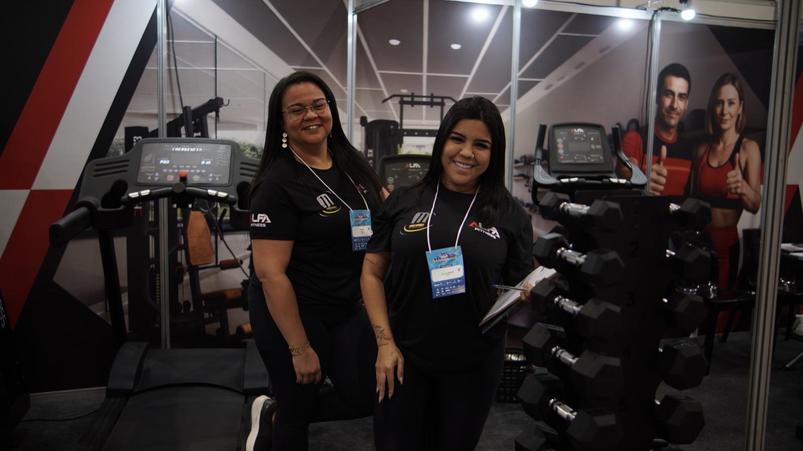 Estande LA FITNESS na FESÍNDICO