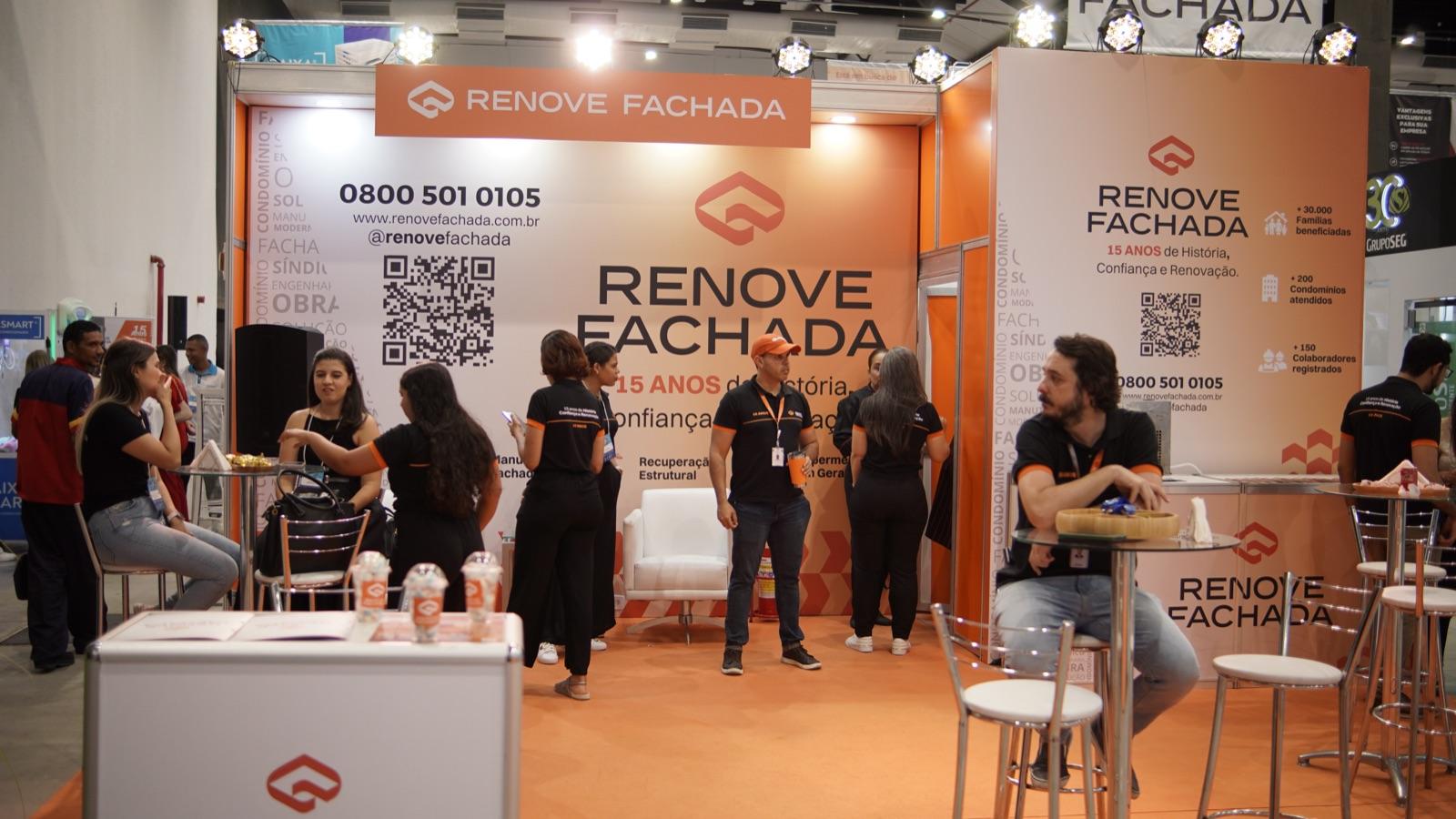 Estande RENOVE FACHADA na FESÍNDICO