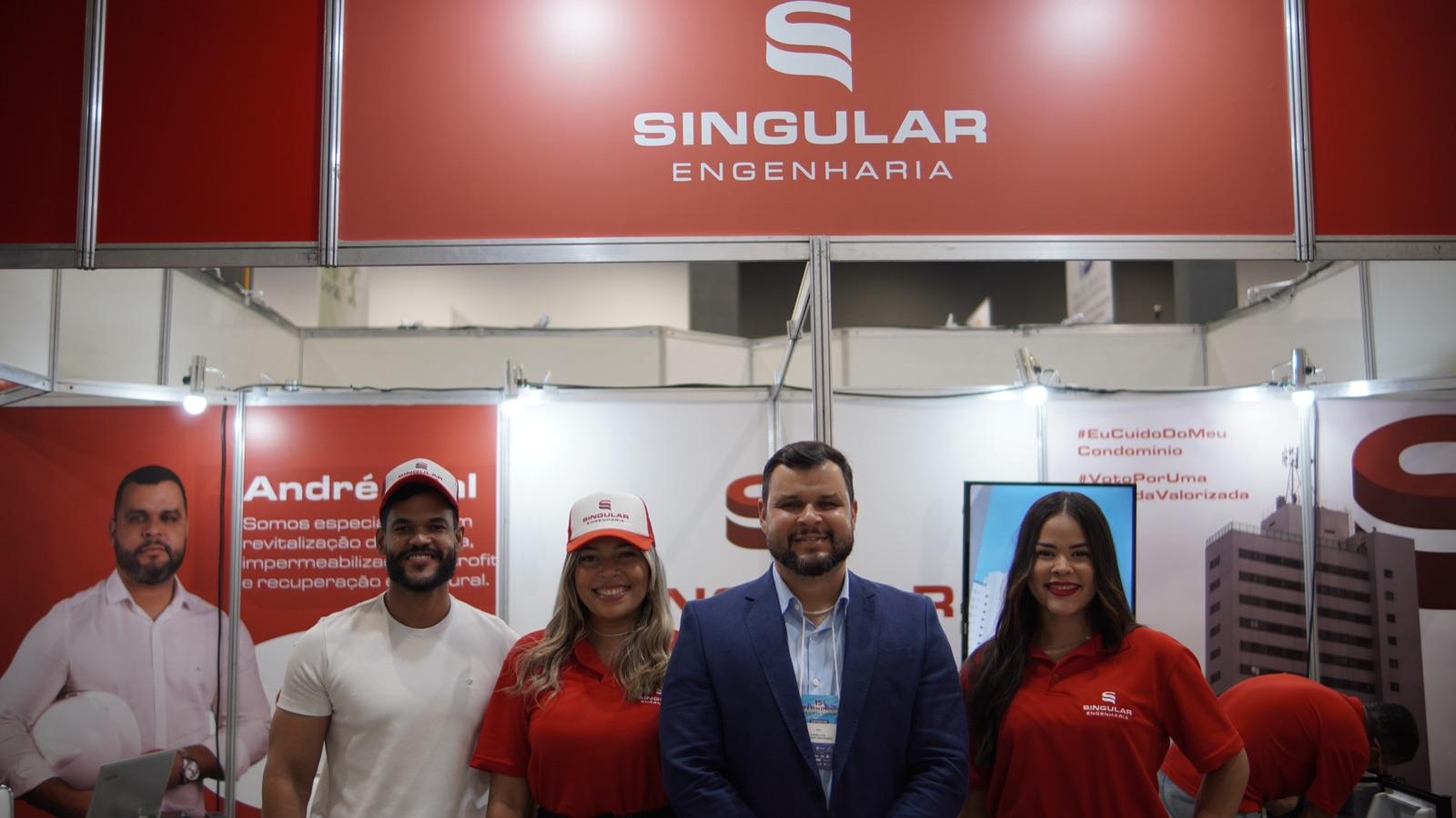 Estande SINGULAR ENGENHARIA na FESÍNDICO
