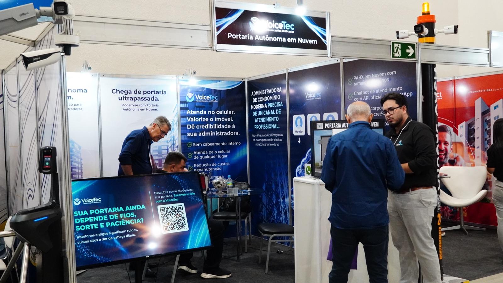 Estande VOICETEC na FESÍNDICO
